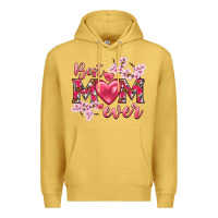 Antique Gold best mom ever Premium Hoodie - NancyCooperArtShop
