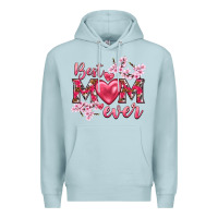 Blue Mist best mom ever Premium Hoodie - NancyCooperArtShop