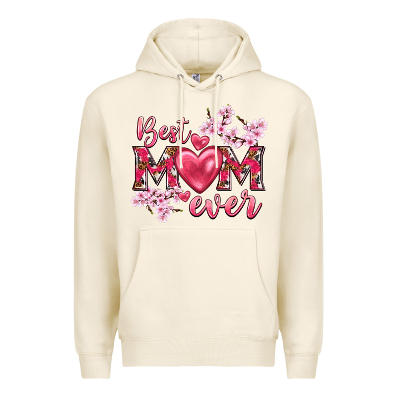 Best Mom Ever Premium Hoodie by NancyCooperArtShop | Teevron
