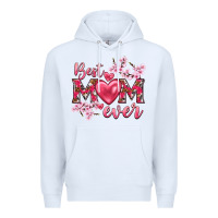 White best mom ever Premium Hoodie - NancyCooperArtShop