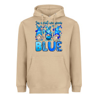 Mushroom in april we wear blue autism gnomes Heavyweight Hoodie - Zillion Design Studio