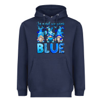 Navy in april we wear blue autism gnomes Heavyweight Hoodie - Zillion Design Studio