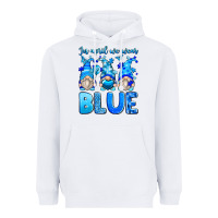 White in april we wear blue autism gnomes Heavyweight Hoodie - Zillion Design Studio