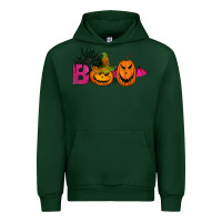 Forest Green boo pumpkins Urban Hoodie - Jasminsmagicworld