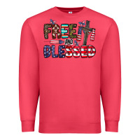 Cardinal free and blessed Premium Sweatshirt - CowhideDigitalArt