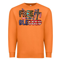 Carrot free and blessed Premium Sweatshirt - CowhideDigitalArt