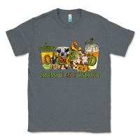Charcoal Heather Obsessive cow disorder coffee cups Classic Tee - texasbilliewilder