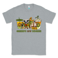 Heather Grey Obsessive cow disorder coffee cups Classic Tee - texasbilliewilder