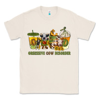 Natural Obsessive cow disorder coffee cups Classic Tee - texasbilliewilder
