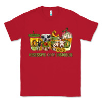 Red Obsessive cow disorder coffee cups Classic Tee - texasbilliewilder