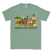 Sage Obsessive cow disorder coffee cups Classic Tee - texasbilliewilder