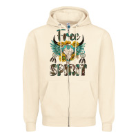 Sandshell western boho free spirit Zipper Hoodie - texasbilliewilder