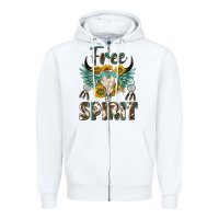 White western boho free spirit Zipper Hoodie - texasbilliewilder