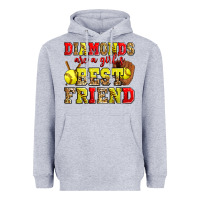 Heather Grey diamonds are a girl's best friend softball Heavyweight Hoodie - Zillion Design Studio