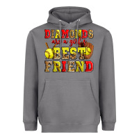 Storm diamonds are a girl's best friend softball Heavyweight Hoodie - Zillion Design Studio
