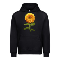 Black gummy bear sunflower Urban Hoodie - LillyAllenDesigns