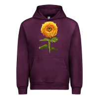 Mauve Wine gummy bear sunflower Urban Hoodie - LillyAllenDesigns