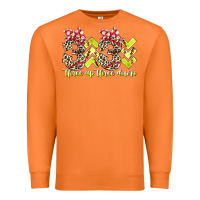 Carrot three up theree down softball Premium Sweatshirt - RacoonDesign