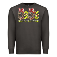Smoke three up theree down softball Premium Sweatshirt - RacoonDesign