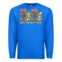 True Royal three up theree down softball Premium Sweatshirt - RacoonDesign