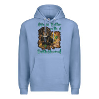 Colony Blue life is better with a dachshund Premium Hoodie - BarkalooDesign