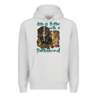 Life Is Better With A Dachshund Premium Hoodie | Teevron