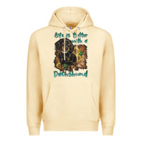 Pina Colada life is better with a dachshund Premium Hoodie - BarkalooDesign