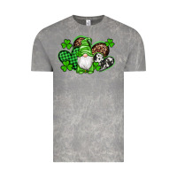 Cloud Rock st patricks day gnome with western hearts Vintage Tee - Artiststas