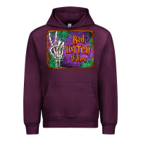 Mauve Wine bad witch vibes Urban Hoodie - Jasminsmagicworld