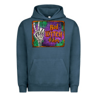 Pigment Midnight Navy bad witch vibes Urban Hoodie - Jasminsmagicworld