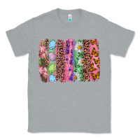 Heather Grey Western Easter Brushstrokes Classic Tee - RanaPortraitStore