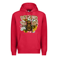 Cardinal bee kind Premium Hoodie - NancyCooperArtShop