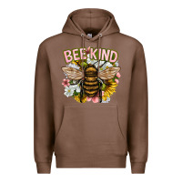 Chestnut bee kind Premium Hoodie - NancyCooperArtShop