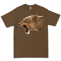 Cacao Puma Head Premium Tee - LillyAllenDesigns