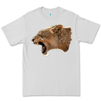 Dove Grey Puma Head Premium Tee - LillyAllenDesigns