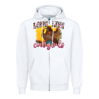 White western long live cowgirls Zipper Hoodie - texasbilliewilder