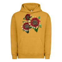 Pigment Peanut Butter Florenza Sunflower Urban Hoodie - LillyAllenDesigns
