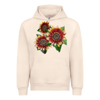 Sandshell Florenza Sunflower Urban Hoodie - LillyAllenDesigns
