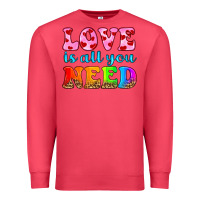 Cardinal love is all you need Premium Sweatshirt - HRA Design Shop