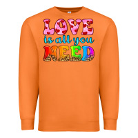 Carrot love is all you need Premium Sweatshirt - HRA Design Shop