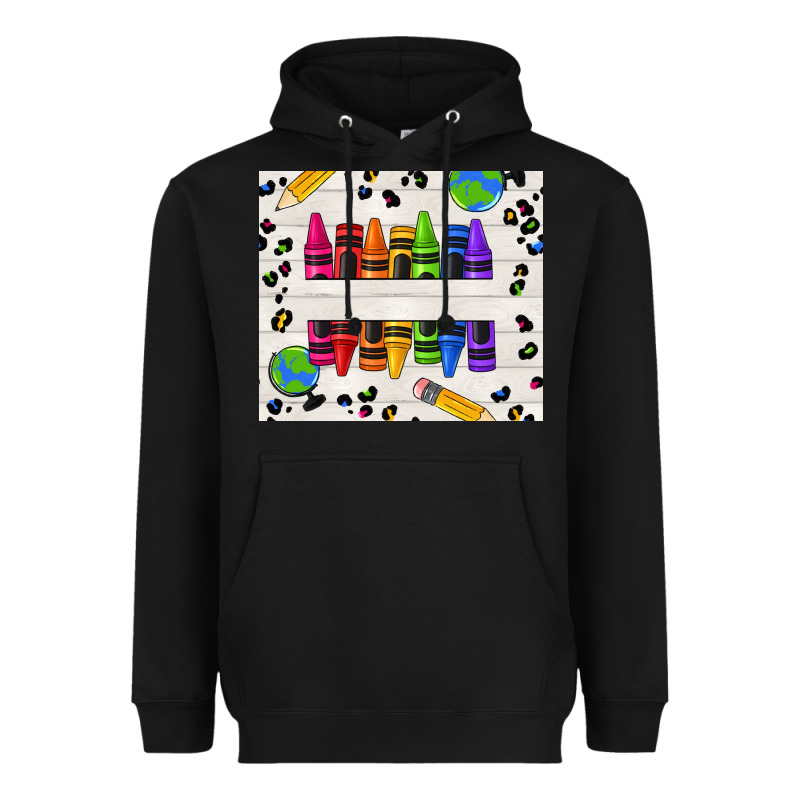 Personalized Crayons Heavyweight Hoodie by texasbilliewilder | Teevron