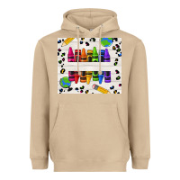 Mushroom Personalized Crayons Heavyweight Hoodie - texasbilliewilder