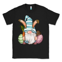 Black Easter Bunny Gnomes with Egg and Carrot Classic Tee - RanaPortraitStore