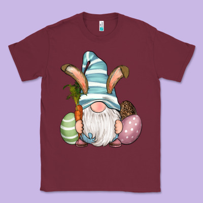 Easter Bunny Gnomes With Egg And Carrot Classic Tee Designed By Ranaportraitstore