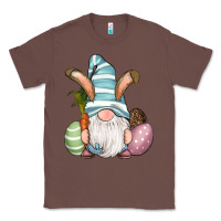 Chestnut Easter Bunny Gnomes with Egg and Carrot Classic Tee - RanaPortraitStore
