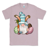 Lilac Easter Bunny Gnomes with Egg and Carrot Classic Tee - RanaPortraitStore