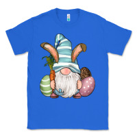 True Royal Easter Bunny Gnomes with Egg and Carrot Classic Tee - RanaPortraitStore