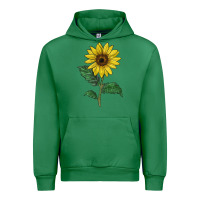 Emerald Sunray yellow sunflower Urban Hoodie - LillyAllenDesigns