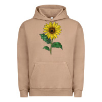 Pigment Burro Sunray yellow sunflower Urban Hoodie - LillyAllenDesigns