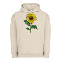 Pigment French Oak Sunray yellow sunflower Urban Hoodie - LillyAllenDesigns